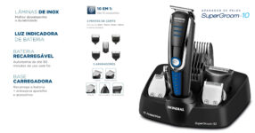 Aparador de Pelos Mondial Super Groom 10: O Melhor para Cuidar do seu Visual!