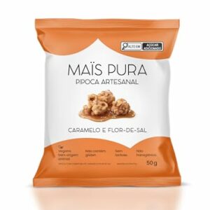 Mais Pura Pipoca Sabor Caramelo E Flor De Sal 50G