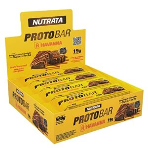Nutrata Protobar Havanna Brownie De Chocolate Com Dulce De Leche - 8Uni | Nutrata