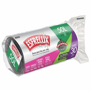 SANTA MARIA Sacos Para Lixo Rolo Economico 50L Esfrelux