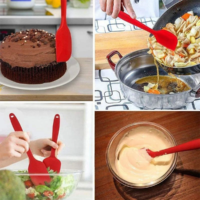 Conjunto de Utensílios de Silicone Premium – 6 Peças